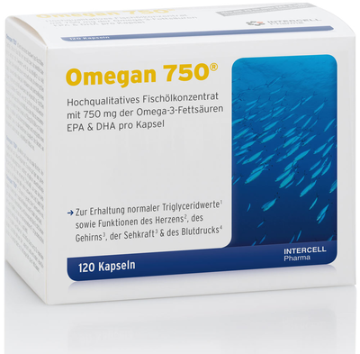 INTERCELL-Pharma GmbH OMEGAN 750 Weichkapseln 178,8 g 11868658
