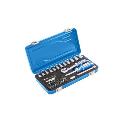 Hogert Technik Werkzeugset HT1R485 Werkzeugsatz,Steckschlüsselsatz,Werkzeug Set,Werkzeug Kit