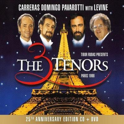 Carreras, Domingo, Pavarotti (The 3 Tenors) - Paris Juli 1998 (25th Anniversary Edition mit DVD) - José Carreras,Placido Domingo,Luciano Pavarotti, CD