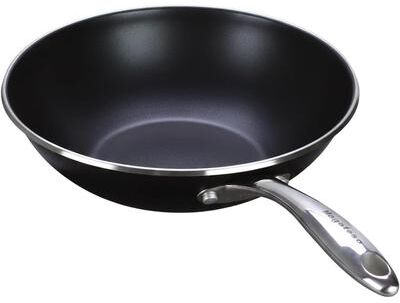 Magefesa Prisma 11-Inch Nonstick Stainless Steel Wok
