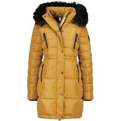 Winterjacke ALIFE & KICKIN "Damen NicolaAK A Winterjacke, Jacke, Steppjacke", Damen, Gr. M, braun (camel), 100% Polyester, Jacken Winterjacke