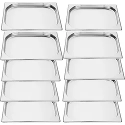Gastronoble Vogue GN-Behälter GN1/2 - 2cm - 10 Behälter - Edelstahl