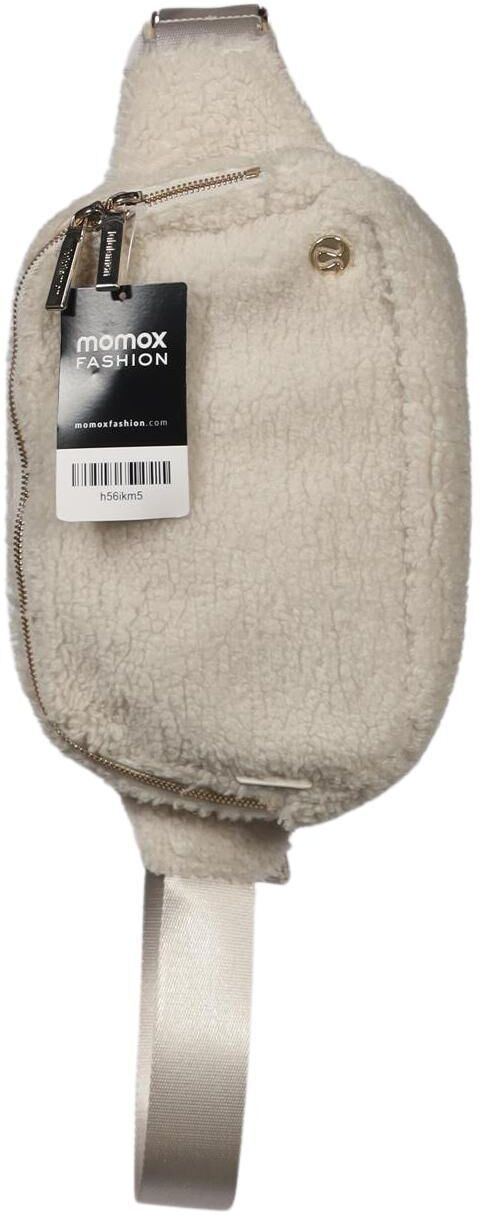 Lululemon Damen Handtasche klein, Beige, Synthetik - Second Hand
