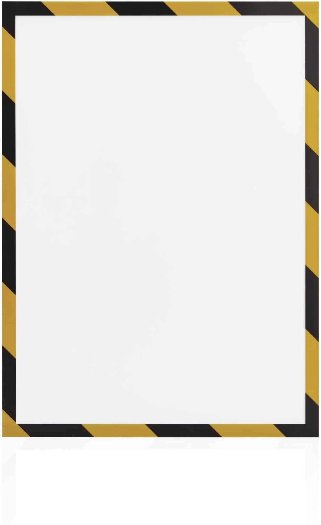Magnetoplan magnetofix Magnetrahmen SAFETY, 5 Stück, A4, signalgelb-schwarz (1131442)