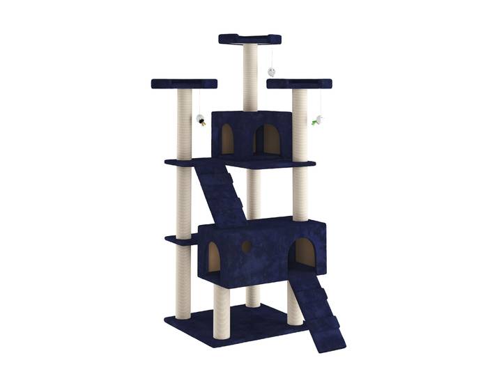 Katzenbaum MIRO 182 cm blau