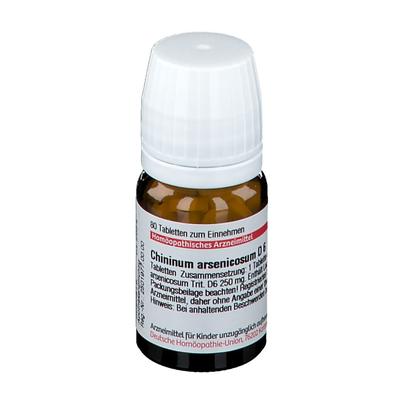 Chininum Arsenicosum D 6 Tabletten 80 St