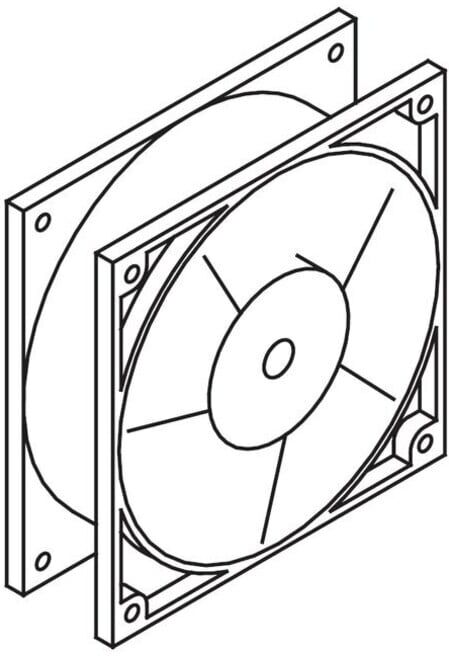 Hoesch Accessoires Ventilateur d'extraction avec fixation de tuyau pour générateurs de vapeur (6838)