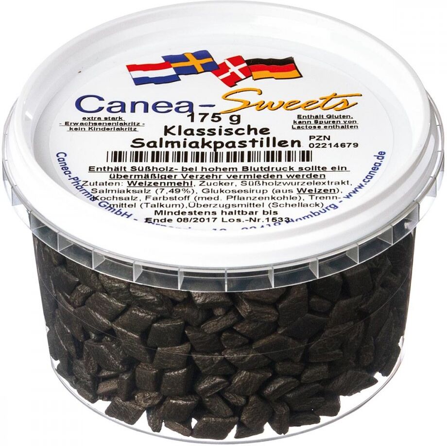 Canea-Sweets Salmiak Pastillen klassisch