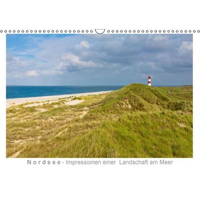 Nordsee - Impressionen einer Landschaft am Meer (Wandkalender immerwährend DIN A3 quer)