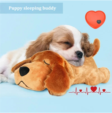 Happy Pet Pantry Calming Heartbeat Puppy Plush Anxiety Relief & Training Toy Calming Heartbeat Puppy Plush Anxiety Relief & Training Toy