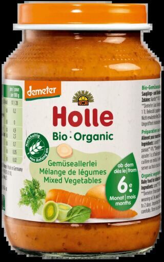 Holle Glas gemischtes Gemüse 190 g