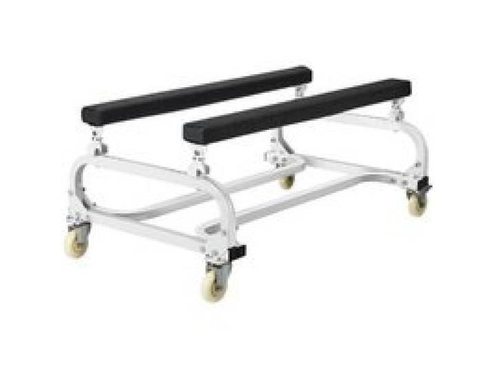 VEVOR Chariot de jet ski, capacité de 590 kg, support de jet ski pour déplacer les embarcations, chariot de déplacement robuste, couchettes réglables, 4 roulettes, 2 freins, pour kayaks, aéroglisseurs