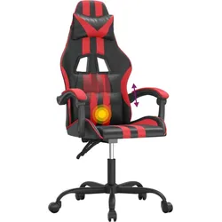 vidaXL Gaming-Stuhl, Gaming Stuhl, Rot
