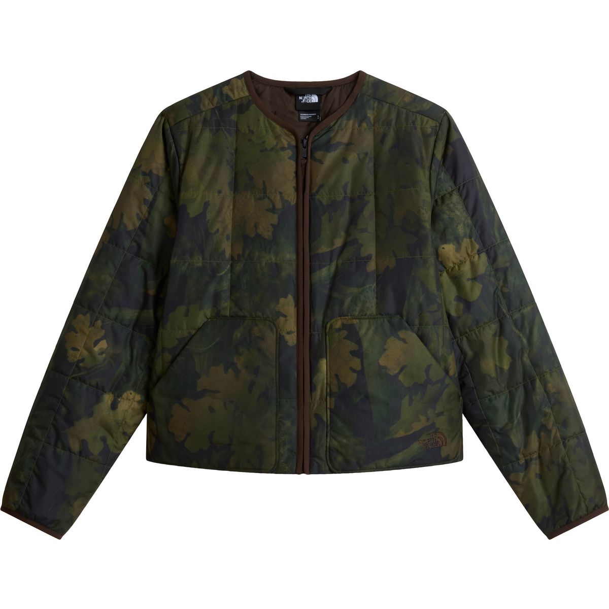 The North Face Womens Lhotse Light Insulated Jacket -print woodland green yosemite (T2Z) XL NF0A8JRNT2Z-XL
