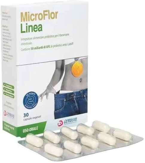 Cemon Microflor Linea Integratore Benessere Intestinale 30 capsule