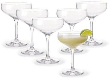 Holmegaard Cabernet Cocktail Glass, Clear, 6 pcs. - 9.8 oz