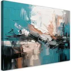 LEINWANDBILD Abstraktion 90x60cm