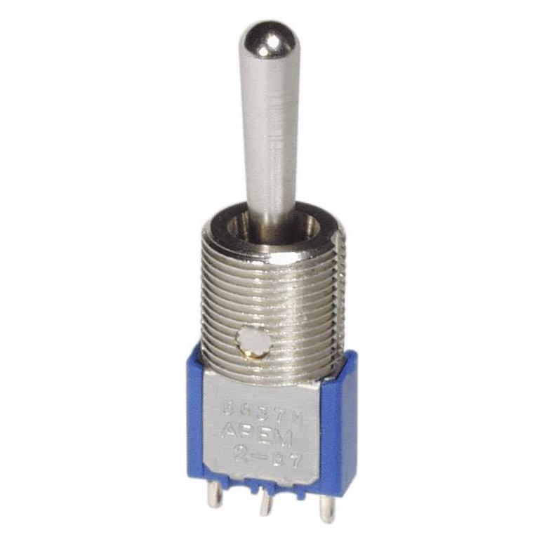 APEM 5637MA Kippschalter 250 V/AC 3 A 1 x (Ein)/Aus/(Ein) tastend/0/tastend 1 S (5637MA)