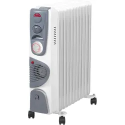 Volten Grzejnik olejowy 11 żeberek 2000W VO0275 turbotimer, Heizkörper, Weiss
