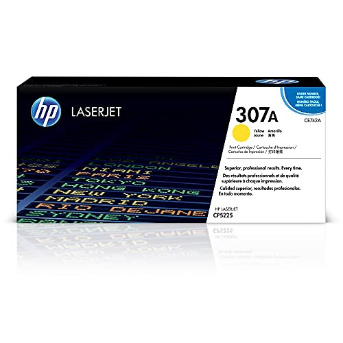 HP 307A C742AE Gele Originele LaserJet Tonercartridge voor HP Color LaserJet Professional CP5220 printerserie