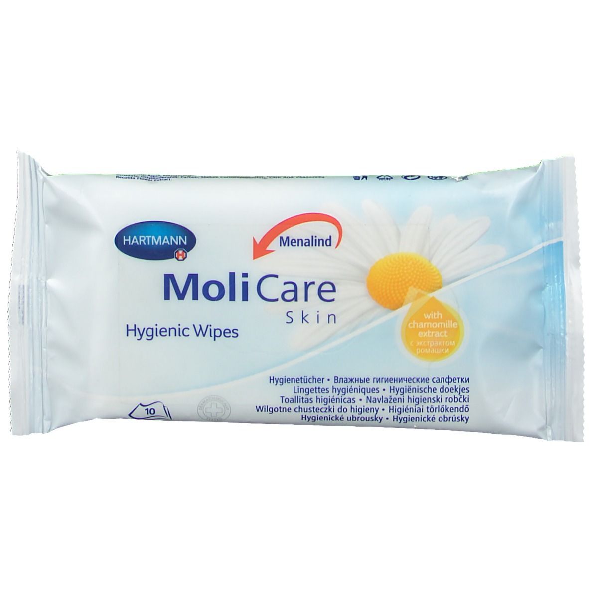 Hartmann Molicare Skin Hygienische Doekjes 9951382 10 St Tücher