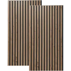 HTI-Living, Wandpaneele, Wandpaneele Akustikpaneele Eiko 2er-Set Artisaneiche