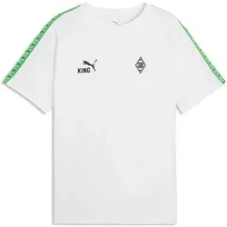 PUMA Herren Shirt BMG FtblKING Tee, Größe L in Weiß Weiß