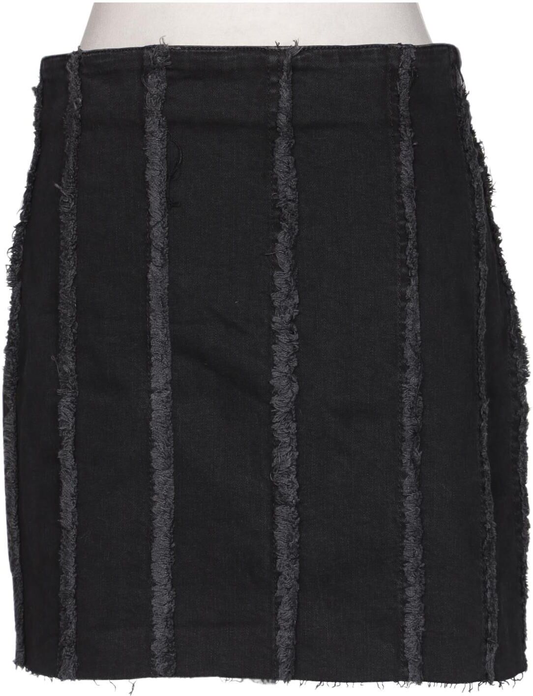 house of dagmar Damen Rock, Schwarz, Gr. EU 32 (IT 38), Elasthan / Baumwolle - Second Hand