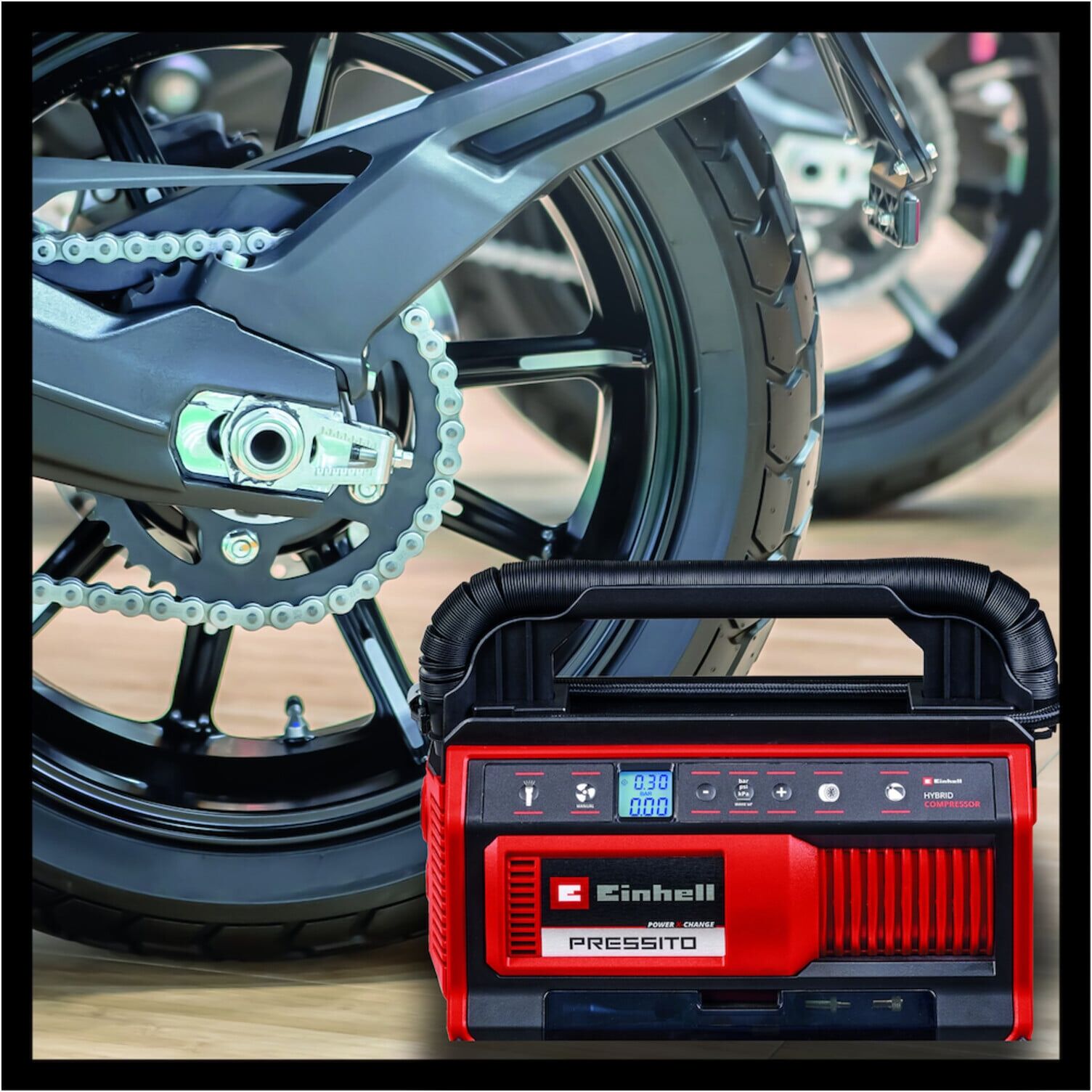 Einhell Akku-Kompressor PRESSITO 18/25 Hybrid (4020430)