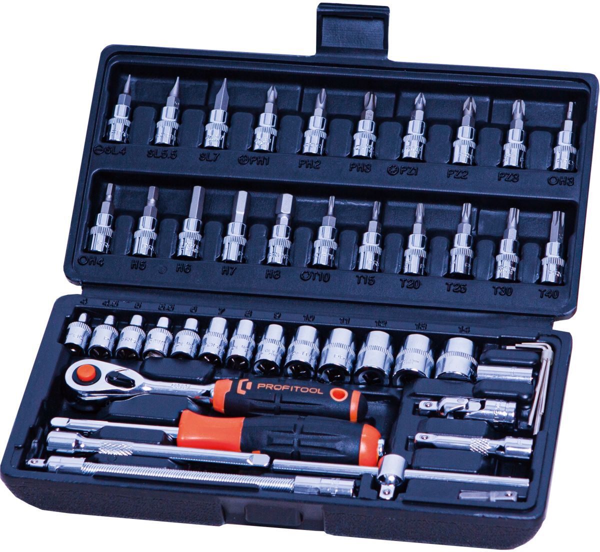 Werkzeugsatz 1/4" PROFITOOL 0X211BC46