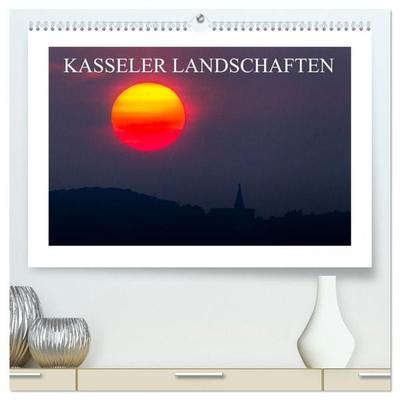 Kasseler Landschaften (hochwertiger Premium Wandkalender 2027 DIN A2 quer), Kunstdruck in Hochglanz