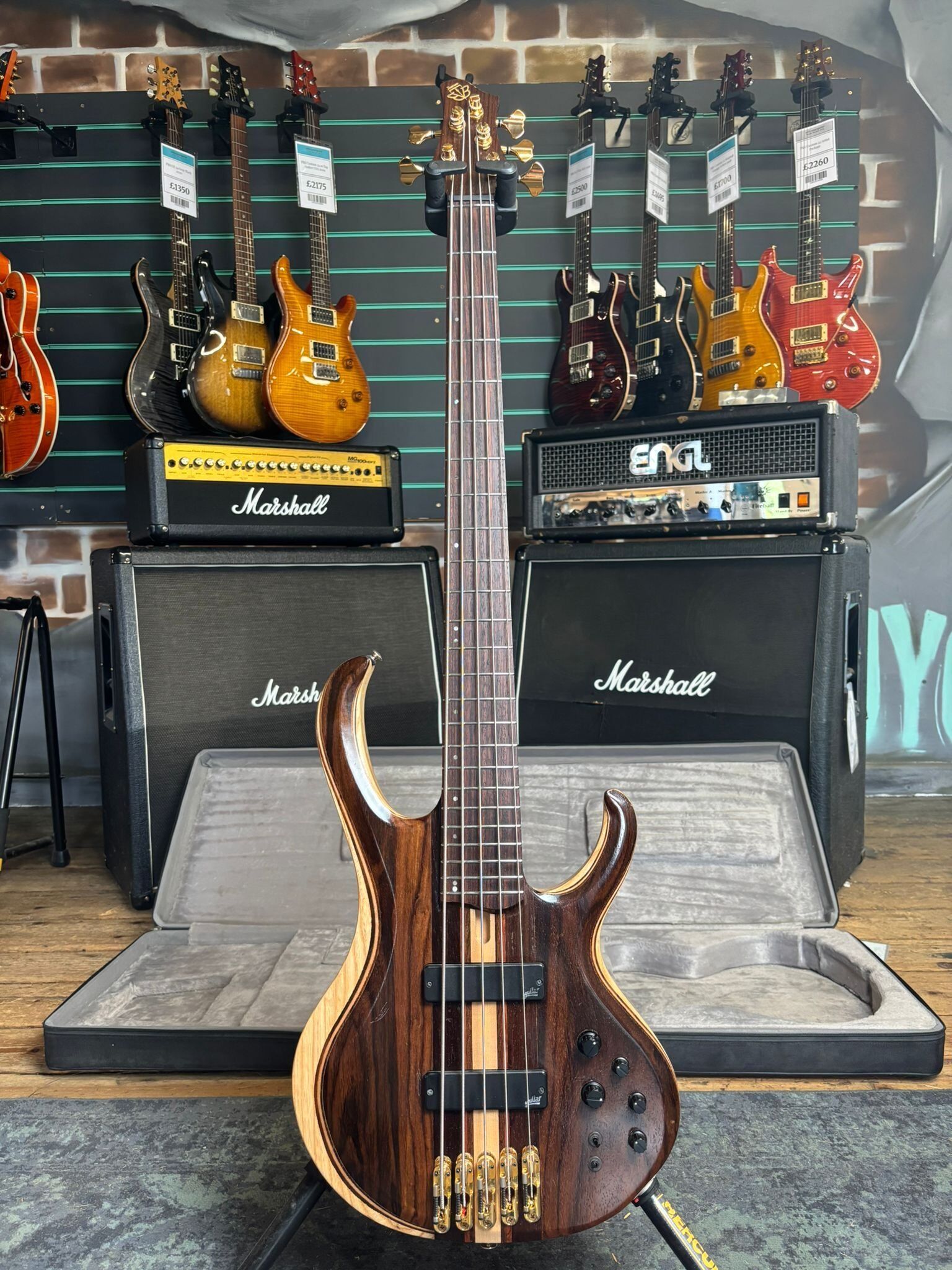 Ibanez BTB1805 Natural Low Gloss 2017 5-String Electric Bass Guitar   Natural Gloss - Refurbished