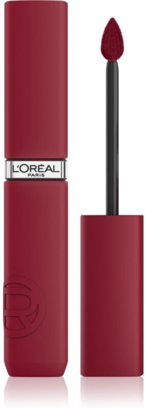 L’Oréal Paris Infaillible Matte Resistance rouge à lèvres mat hydratant teinte 500 Wine Not? 5 ml