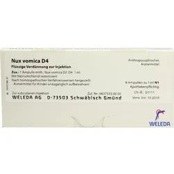 Nux Vomica D 4 8 ML