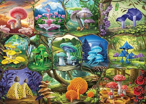 Ravensburger Beautiful Mushrooms Puzzel met 1000 stukjes voor volwassenen en kinderen vanaf 12 jaar