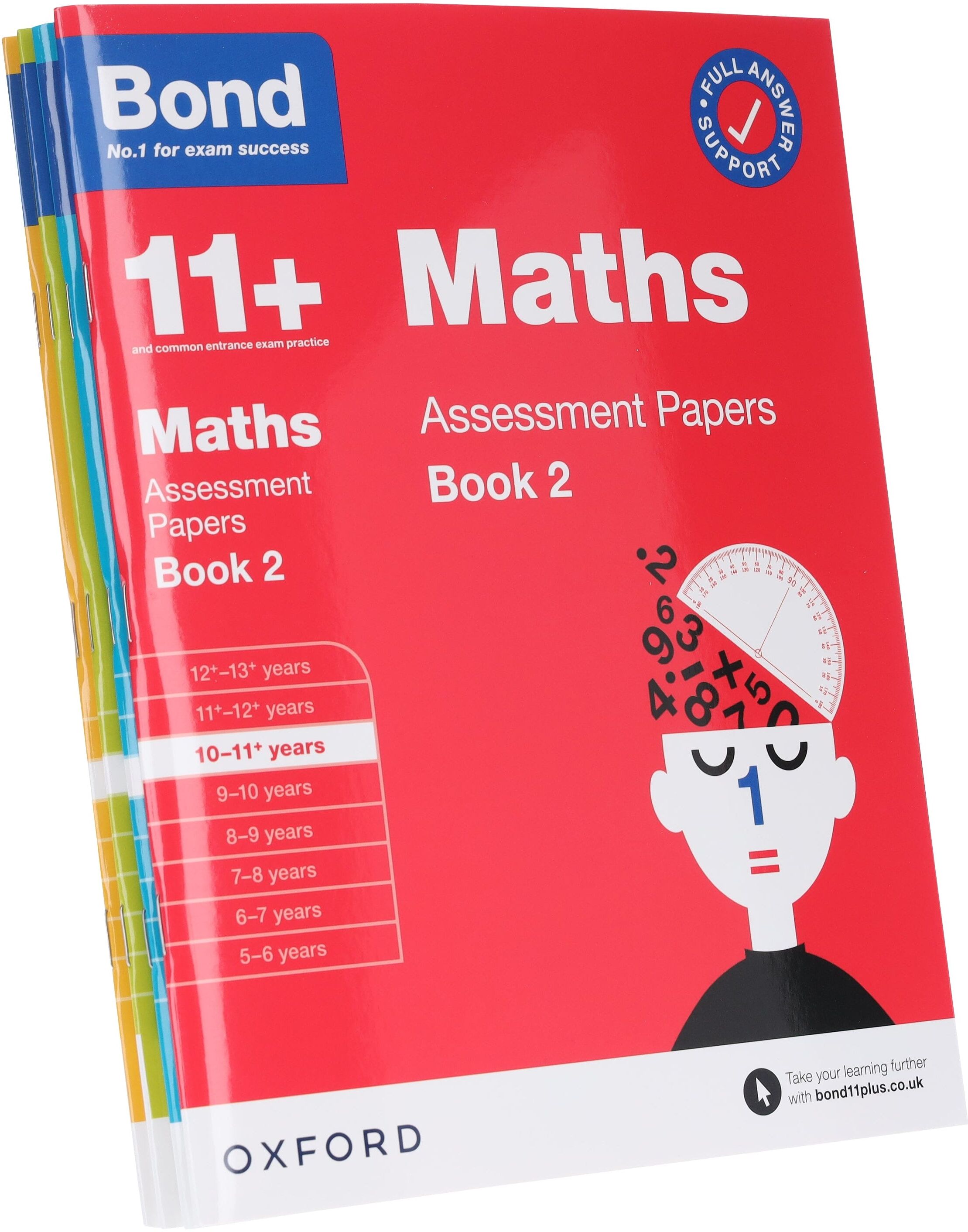 Bond 11+ Assessment Papers Book 2 (10-11 Years) 4 Books Collection by Oxford - Paperback Oxford University Press