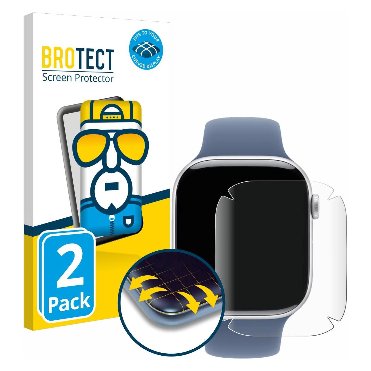 Brotect Fullscreen Schutzfolie Displayschutz Folie Klar Transparent (5156317)