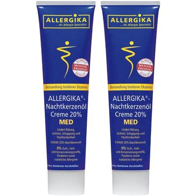 Allergika Nachtkerzenöl Creme 20% MED 2x 2x100 ml