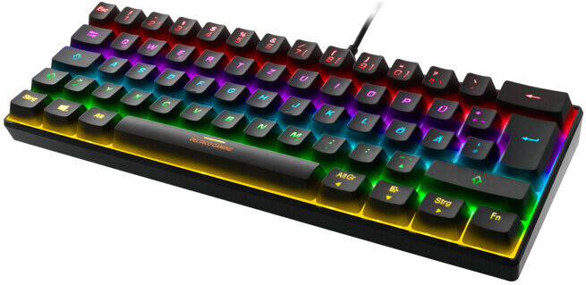 DELTACO GAMING Clavier mécanique 60% GAM-075-DE noir (GAM-075-DE)