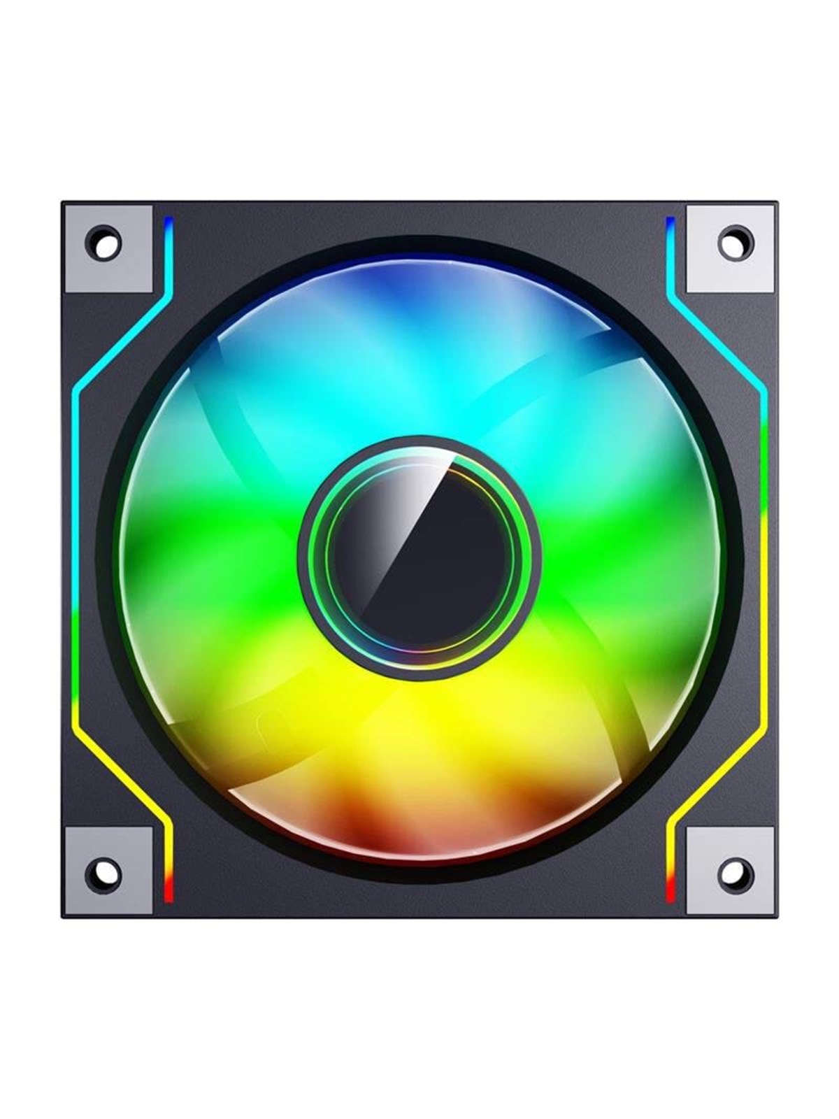 Darkflash DM20 computer fan (black) - Gehäuselüfter - 120mm - Schwarz - 32 dBA