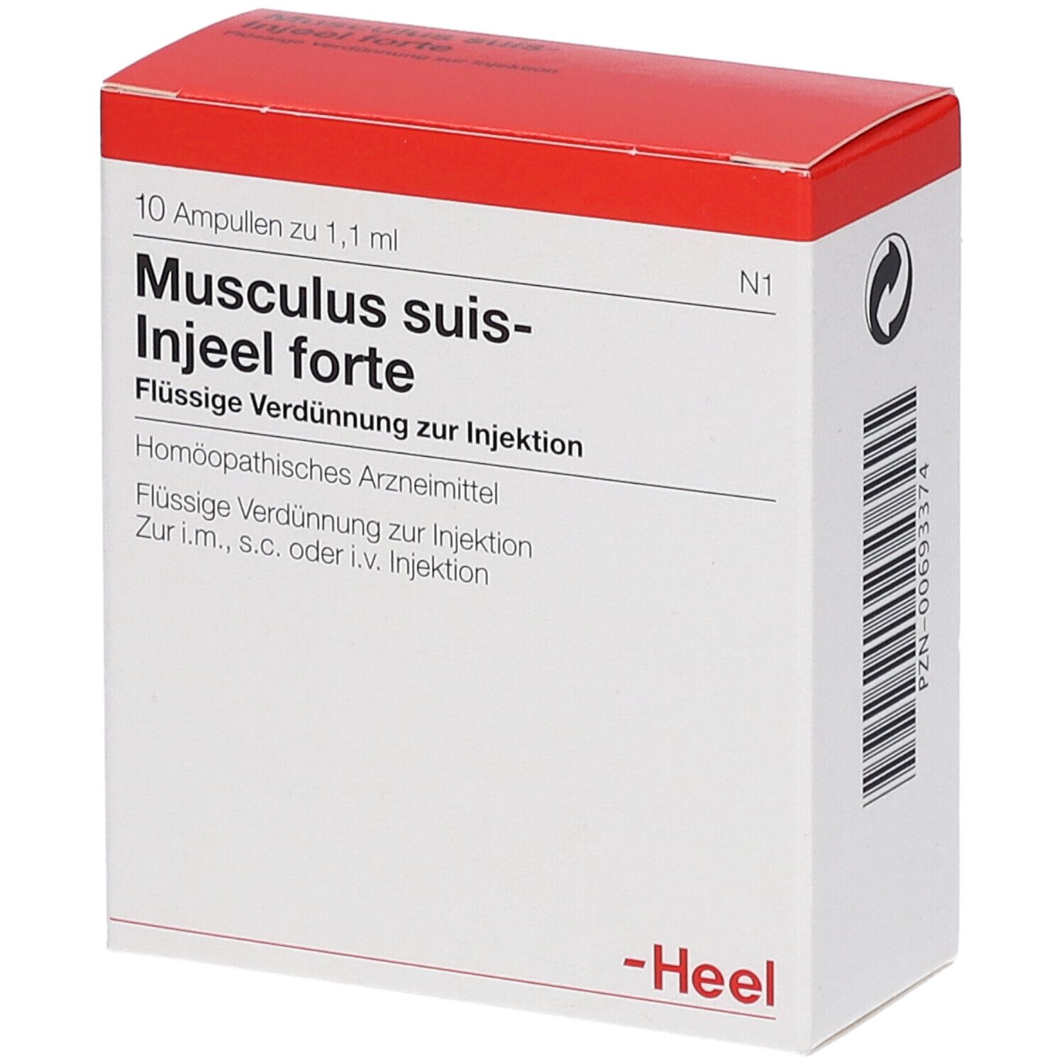 Musculus Suis Injeel forte Ampullen 10 St