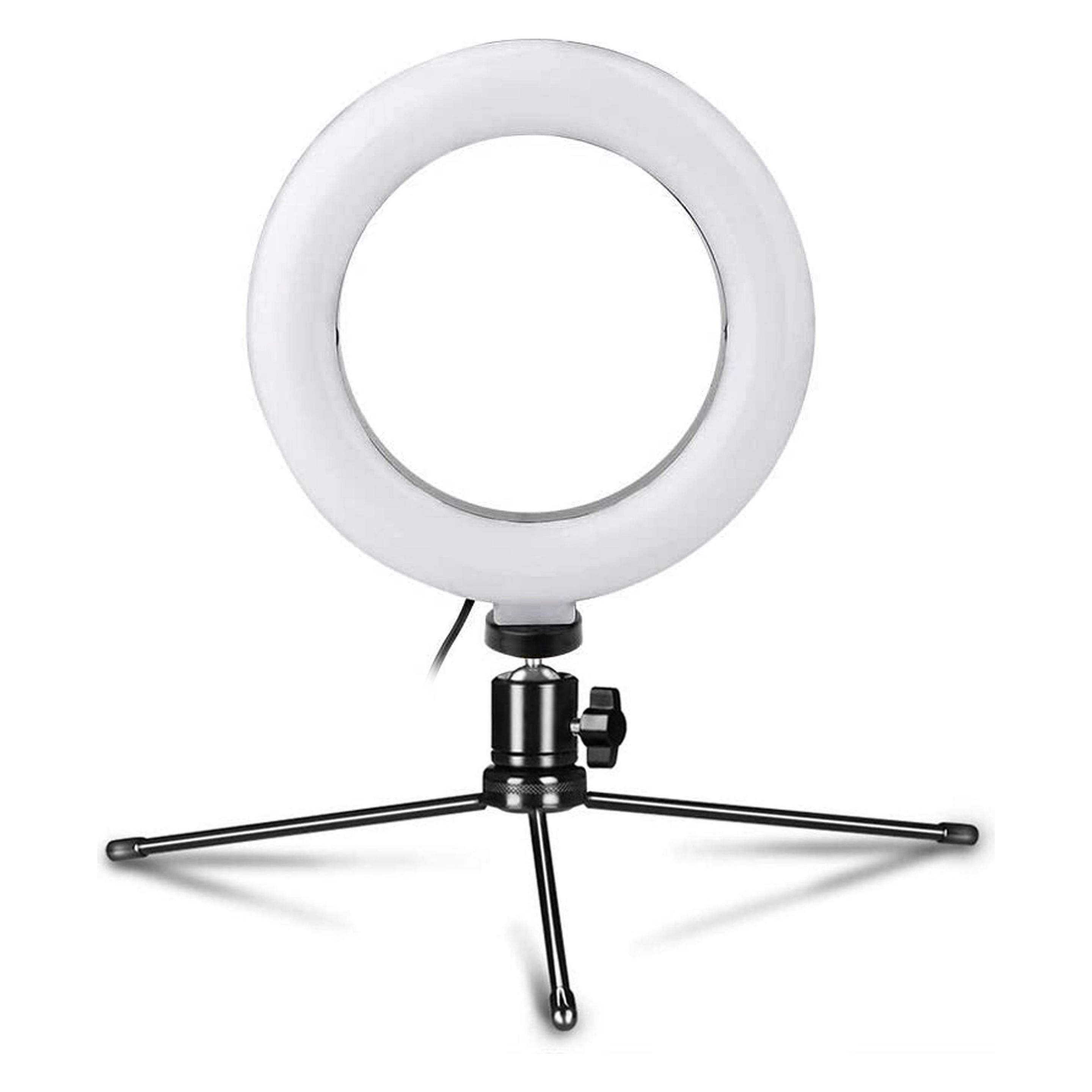 Platinet Ringlampe RING LAMP 6 ZOLL MIT A mit Ständer RING LAMP (45608) (Ringlicht) (45608)