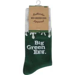 Big Green Egg Socken - Flammen - Grün 39/42