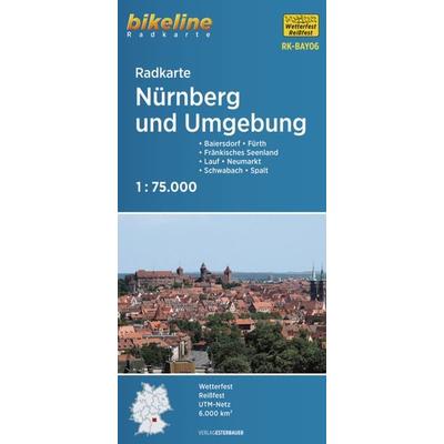 Radkarte Nürnberg und Umgebung (RK-BAY06), Sonstige von , Esterbauer, 978-3-7111-0033-7
