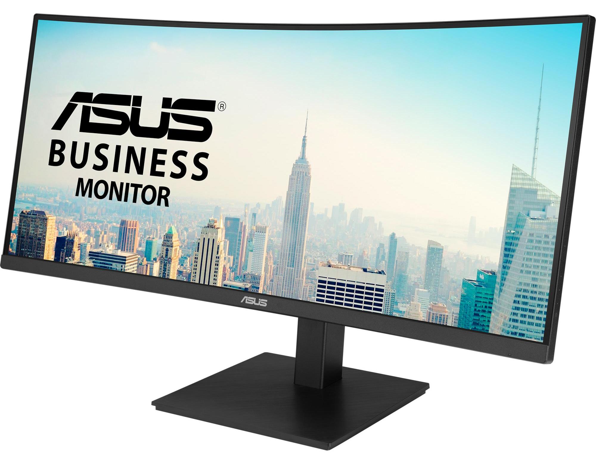 ASUS VA34VCPSR, 86,4 cm (34"), 3440 x 1440 Pixel, Wide Quad HD, LCD, 4 ms, Schwarz