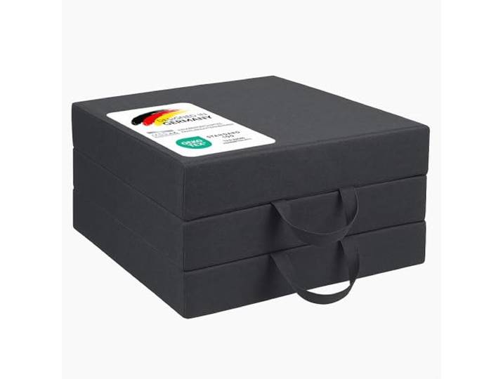 MSS e.K. Klappmatratze NEO 90x200x15 cm – Faltbare Gästematratze, Komfortables Reisebett, praktische Notlösung, platzsparend und leicht zu verstauen