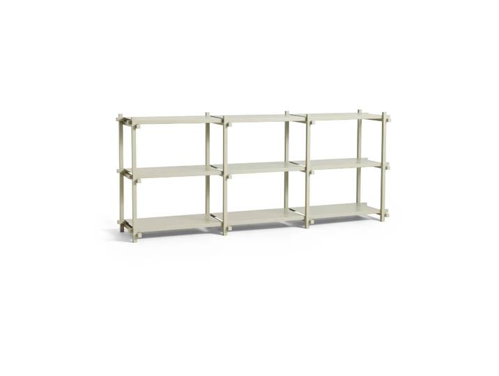 HAY Woody Wandregal Beech-smokey grey, low