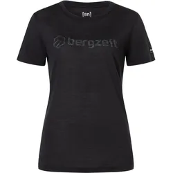 Super Natural, Damen, Funktionsshirt, Super.Natural Lines (XL), Grau, Schwarz