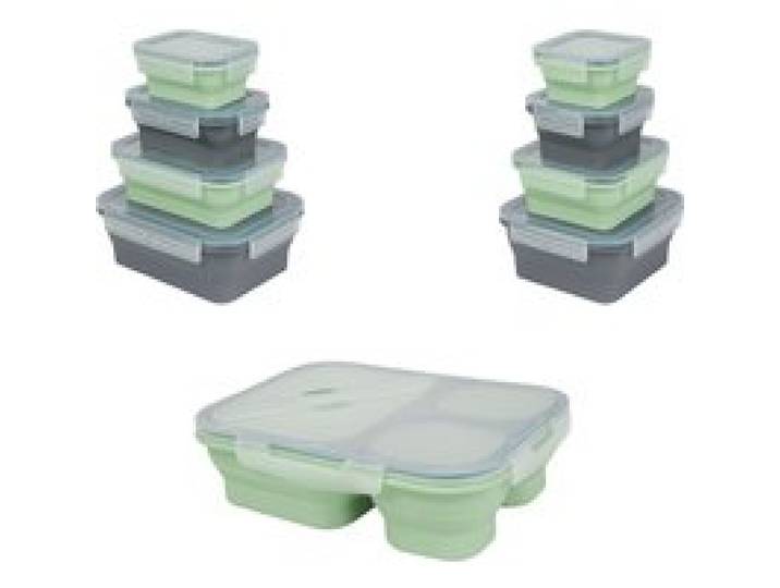 SILVERCREST® Boîtes de conservation pliables ou Boîte repas pliable