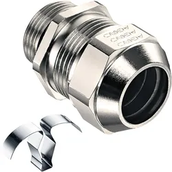 KAISER 1183.63 Kabelverschr.Progress EMV easyCONNECT Ms, M63x1.5, Kabel Ø 40.0-52.0 mm, Gwl: Lang 118363  - 5 Stück